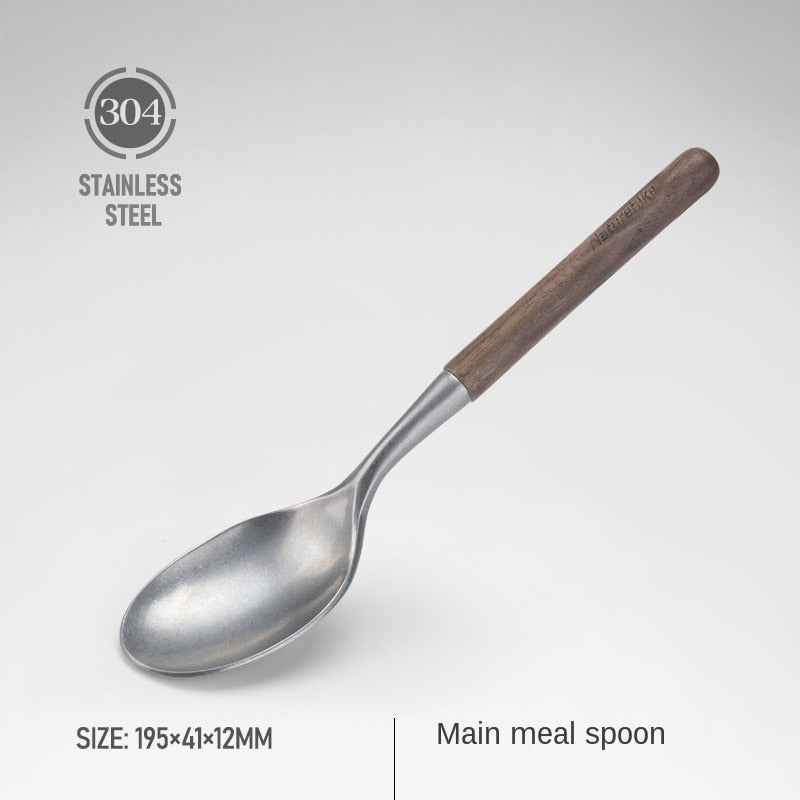 Naturehike Outdoor Camping Tableware Portable Ultralight Knife Fork Spoon Dinner Set Nature Hike Gear - activesportslife