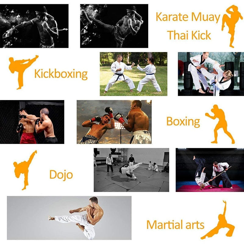 New 2pc Curved Boxing Focus Punching Pads For Taekwondo Muay thai Karate Adults Kids Training Pads - activesportslife
