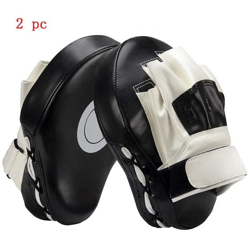 New 2pc Curved Boxing Focus Punching Pads For Taekwondo Muay thai Karate Adults Kids Training Pads - activesportslife