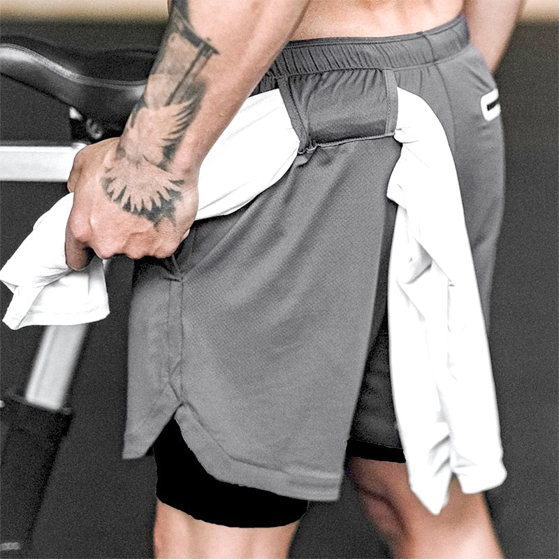 Men's Camo Quick Dry Gym Shorts - activesportslife