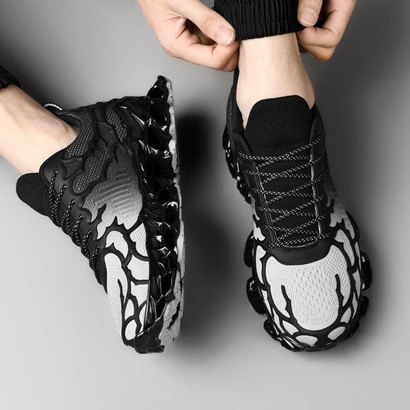 Men's Running Shoes Senta Blade-Warrior Sneakers Breathable Mesh Jogging Athletic Sports Shoes - activesportslife