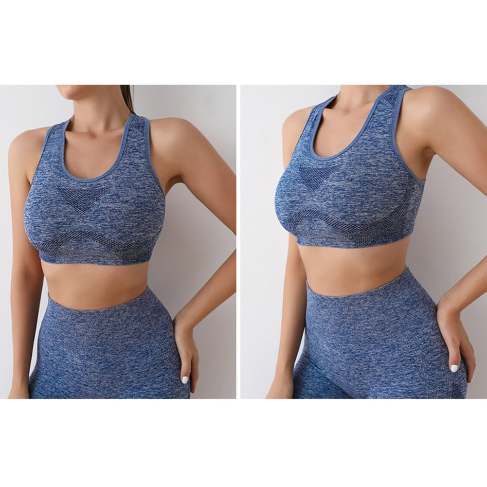 Women's Seamless Yoga Workout Set