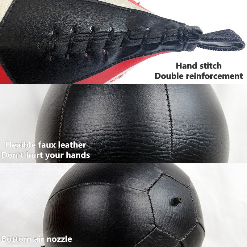 Boxing speed punching ball suspended pear-shaped reaction ball - activesportslife