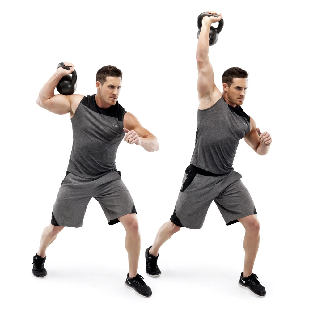 55lb Cast Iron Kettlebell - activesportslife