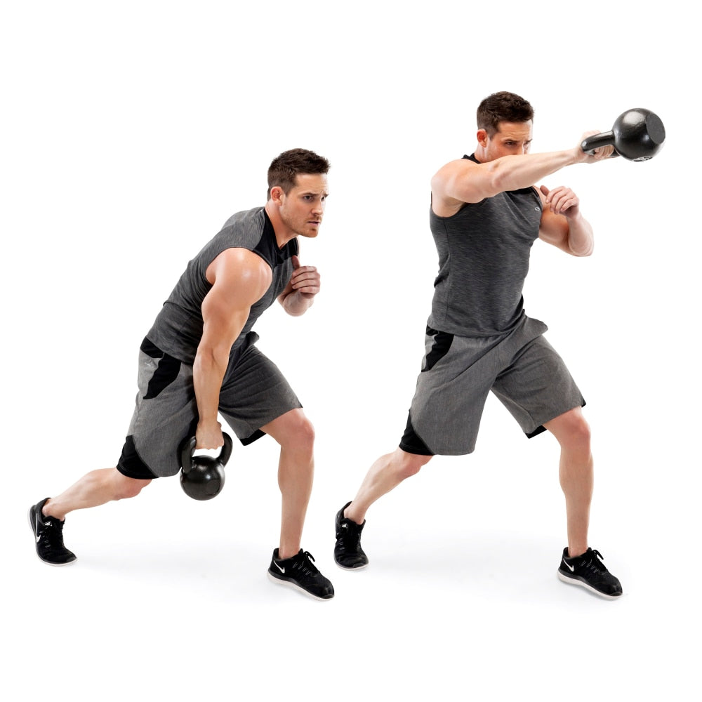55lb Cast Iron Kettlebell - activesportslife