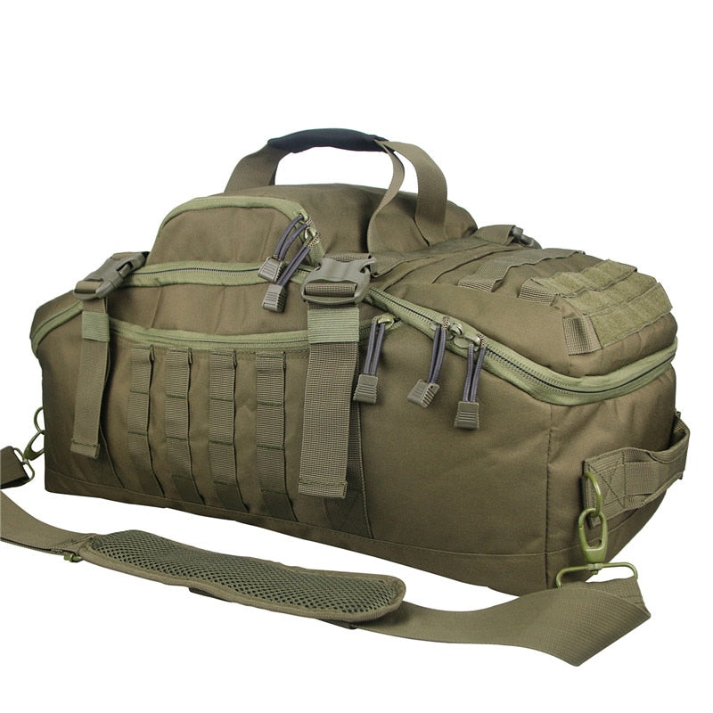 Gym Fitness Bag Camping Trekking Hiking Travel, Waterproof Hunting Bag Assault Military Outdoor Rucksack Tactical Backpack - activesportslife
