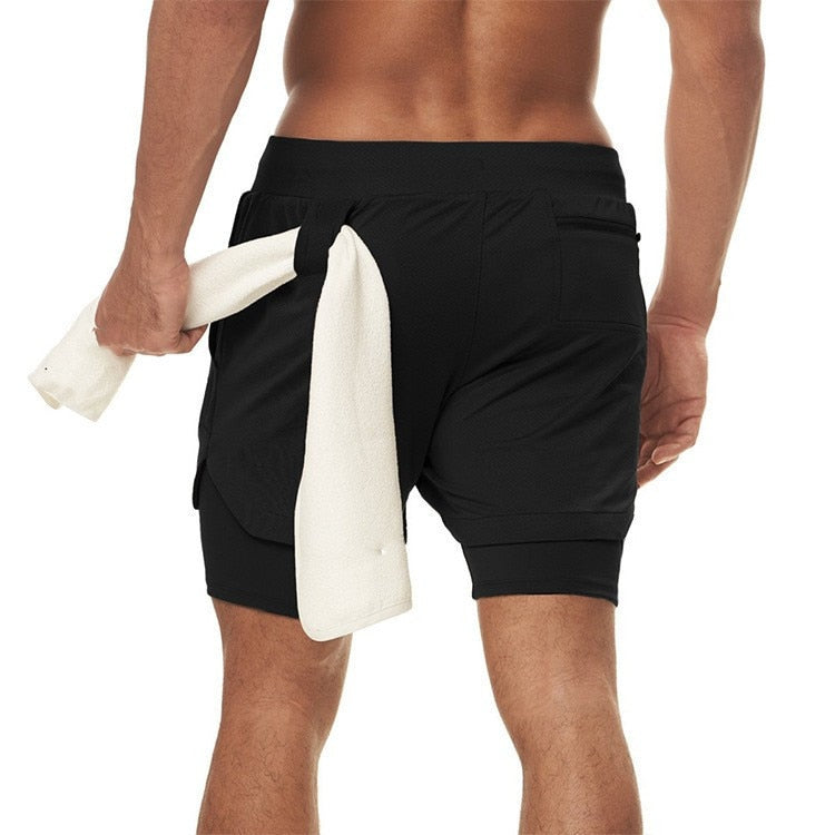 Men's Camo Quick Dry Gym Shorts - activesportslife