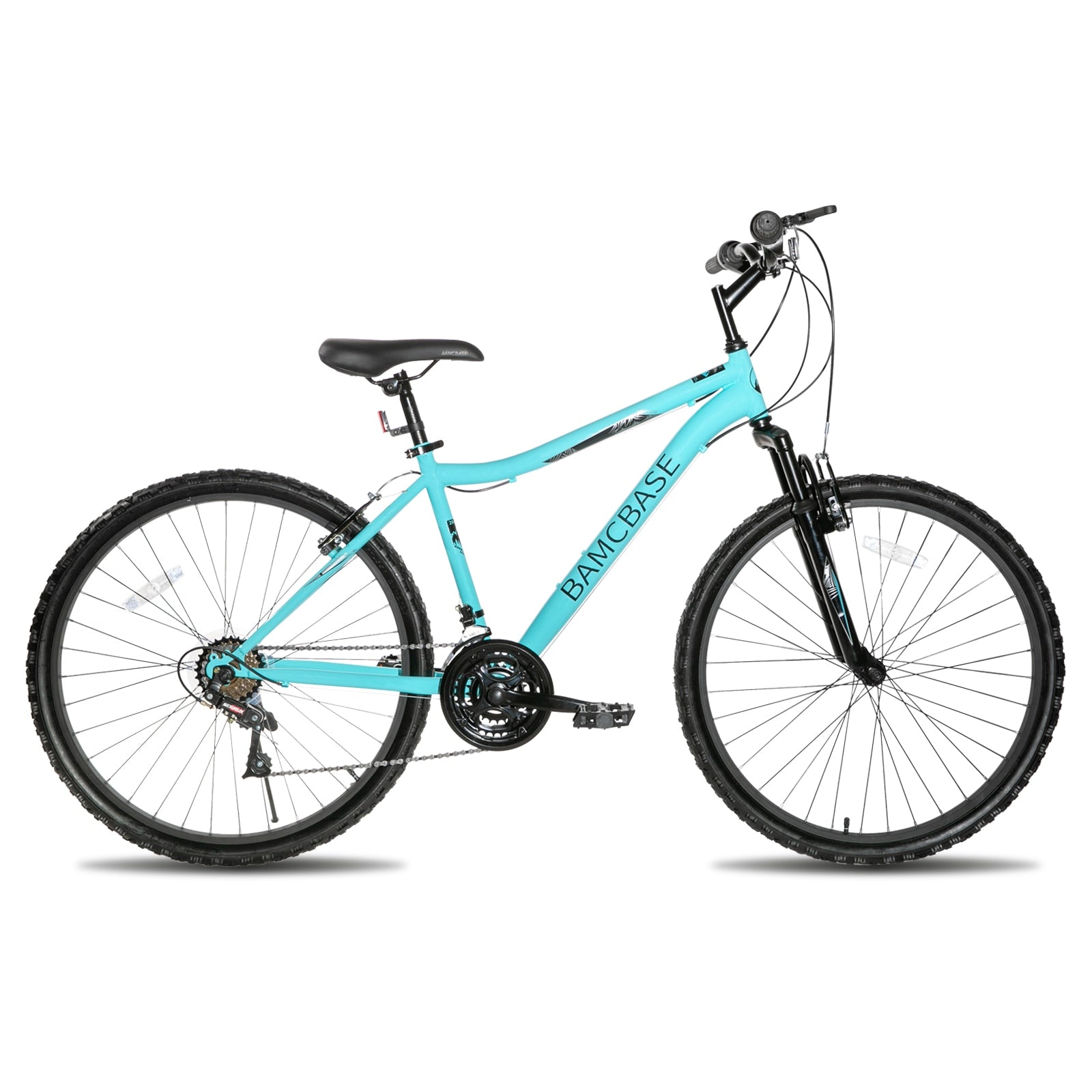 Unisex 26 Inch 21 Speed Twist Shifter Mountain Bike, High-Carbon Steel with Thickened Suspension Fork for Adults - activesportslife