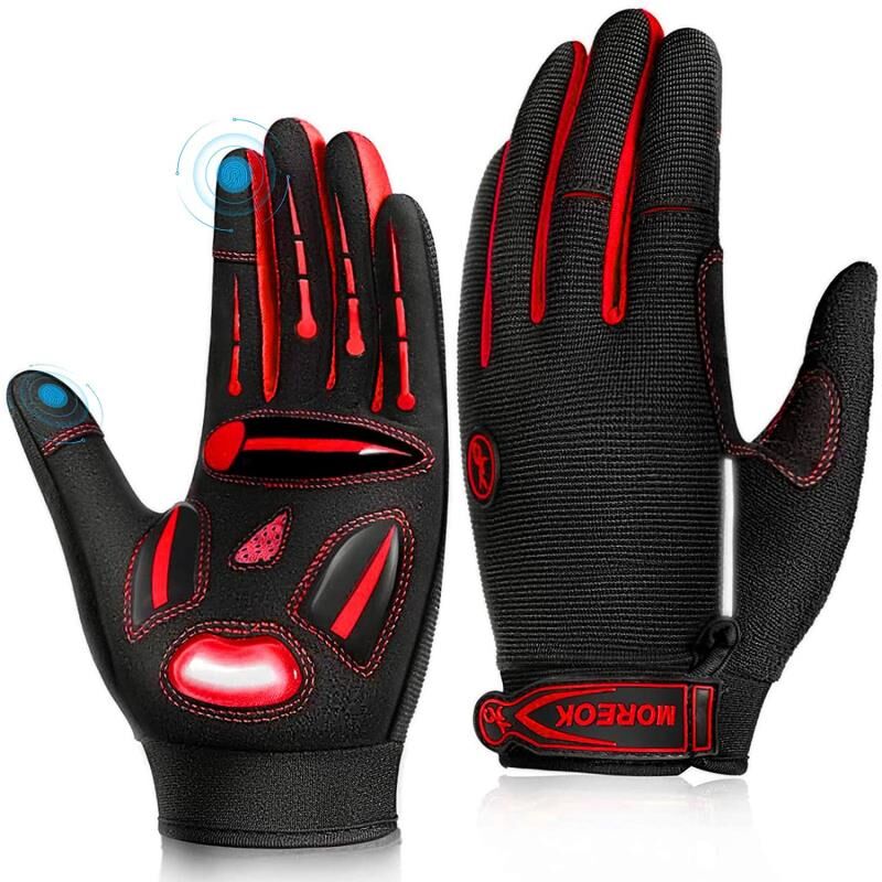 Cycling Gloves Gel Shockproof Bike Gloves Breathable Durable Non-slip - activesportslife