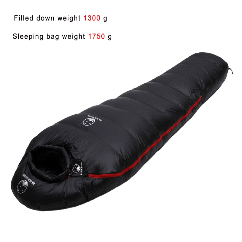 BlackSnow Adult Sleeping Bag Fit for Winter Thermal 4 Kinds of Thickness Camping Travel - activesportslife