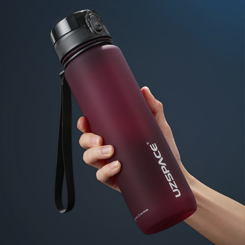 High Quality Water Bottle 500ML 1000ML BPA Free Leak Proof Eco Friendly - activesportslife