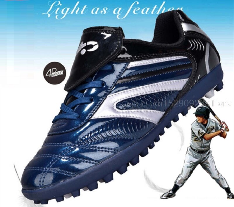 Men's Baseball Shoes Adult Outdoor Anti-skid Breathable with Spikes - activesportslife