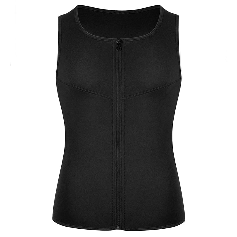 Neoprene Men's Shaper Sweat Vest Adjustable - activesportslife