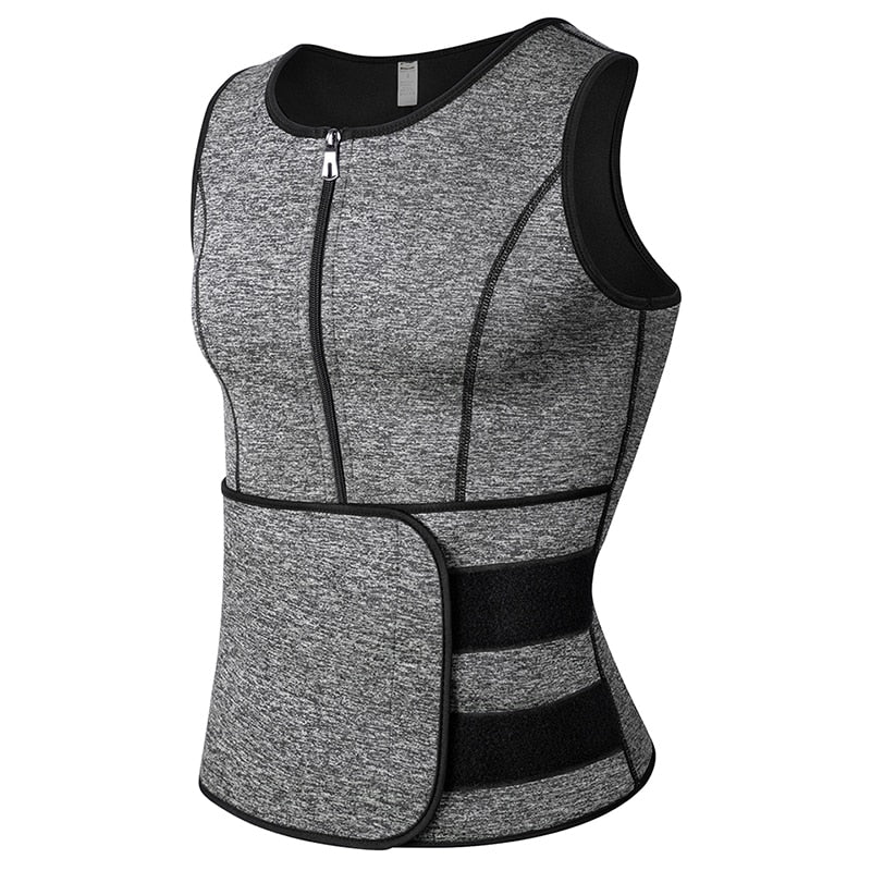 Neoprene Men's Shaper Sweat Vest Adjustable - activesportslife