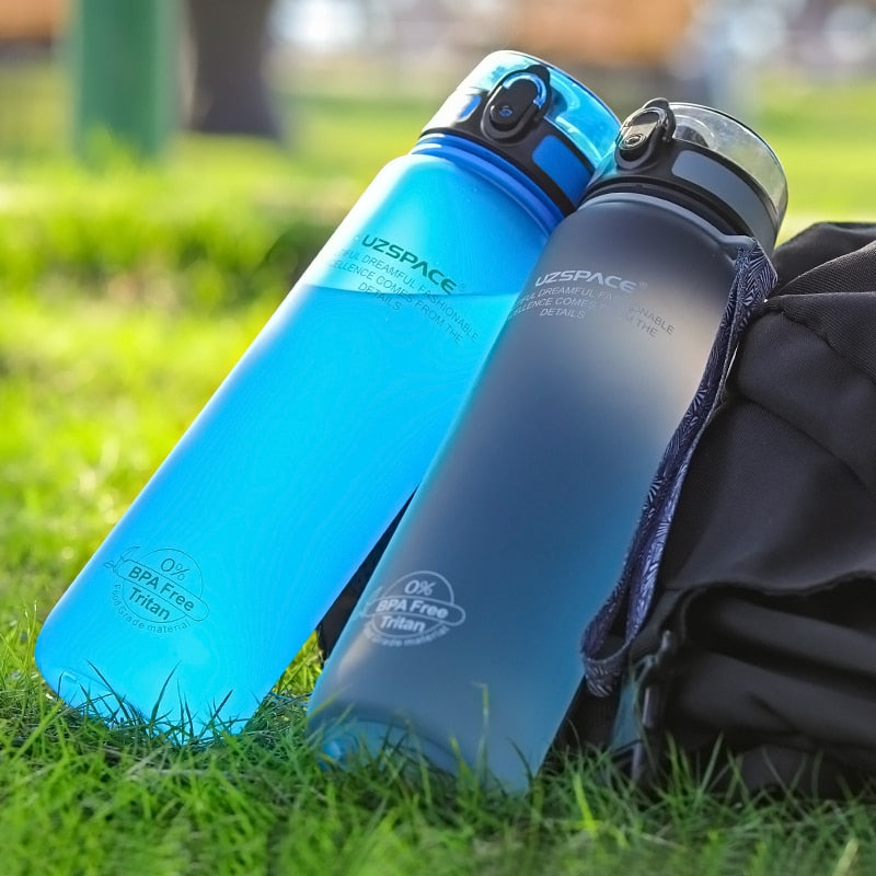 High Quality Water Bottle 500ML 1000ML BPA Free Leak Proof Eco Friendly - activesportslife