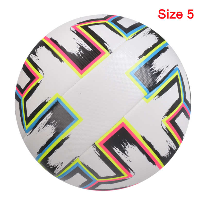 Newest Soccer Ball Standard Size 5 Size 4 Machine-Stitched Soccer Ball PU Sports - activesportslife