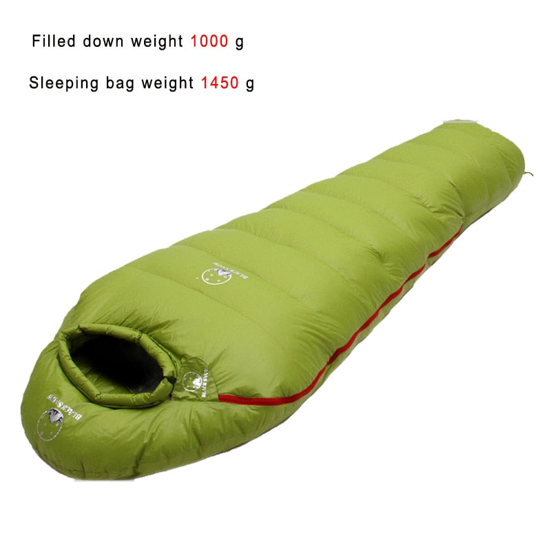 BlackSnow Adult Sleeping Bag Fit for Winter Thermal 4 Kinds of Thickness Camping Travel - activesportslife