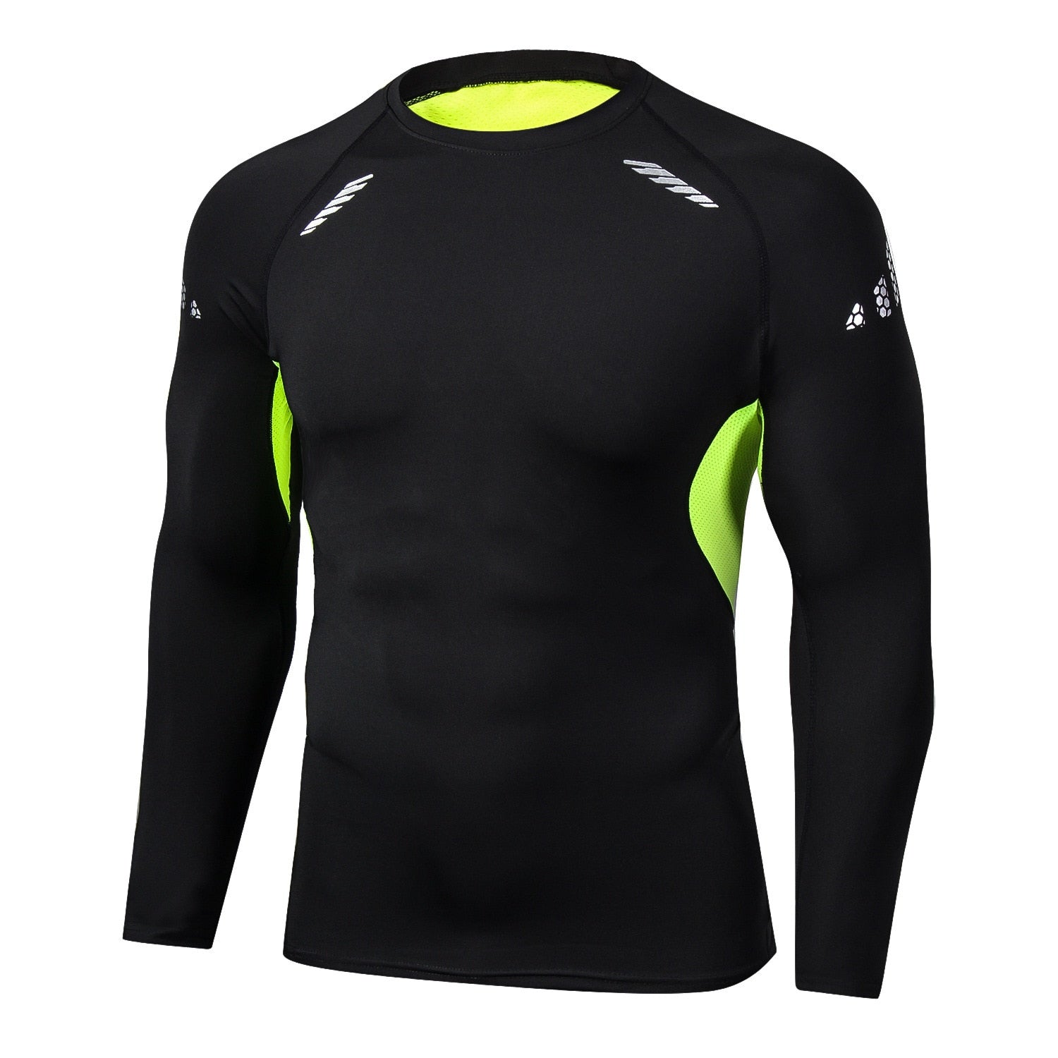 Mens Compression Fitness Tops Quick Dry - activesportslife