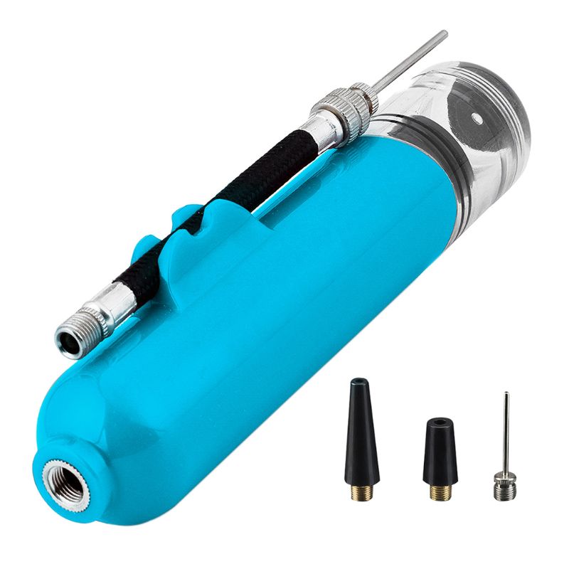 Portable Mini Ball Inflator Pump with Needle Nozzle Accessories - activesportslife