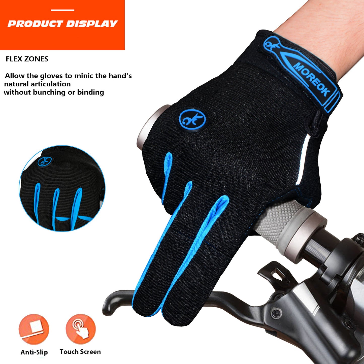 Cycling Gloves Gel Shockproof Bike Gloves Breathable Durable Non-slip - activesportslife