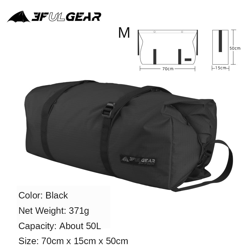 3F UL GEAR 35L-73L Travel Bag Large Capacity 210D Oxford Tote Camping Backpack - activesportslife