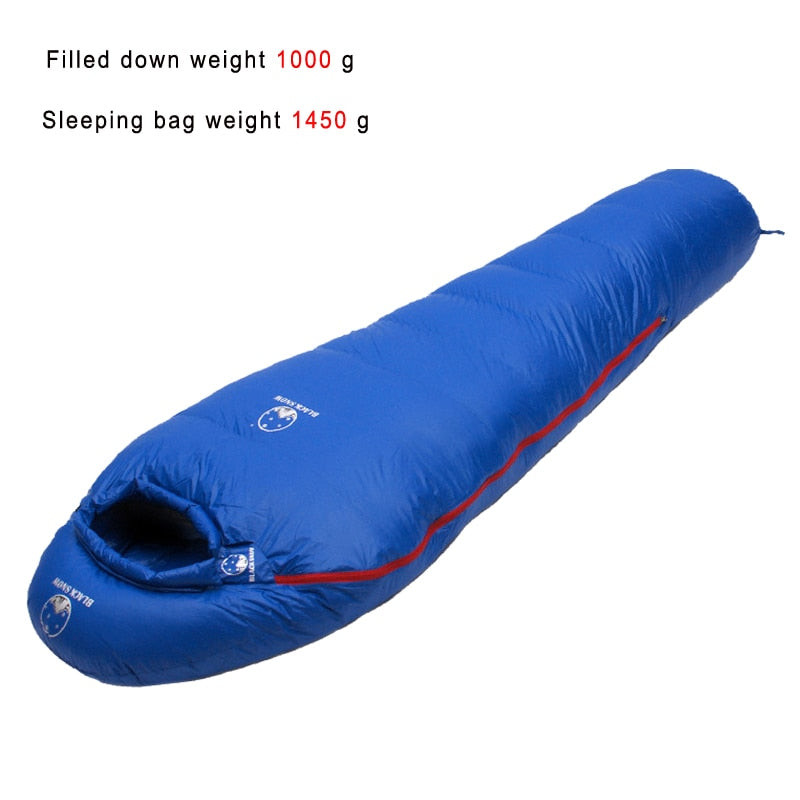 BlackSnow Adult Sleeping Bag Fit for Winter Thermal 4 Kinds of Thickness Camping Travel - activesportslife