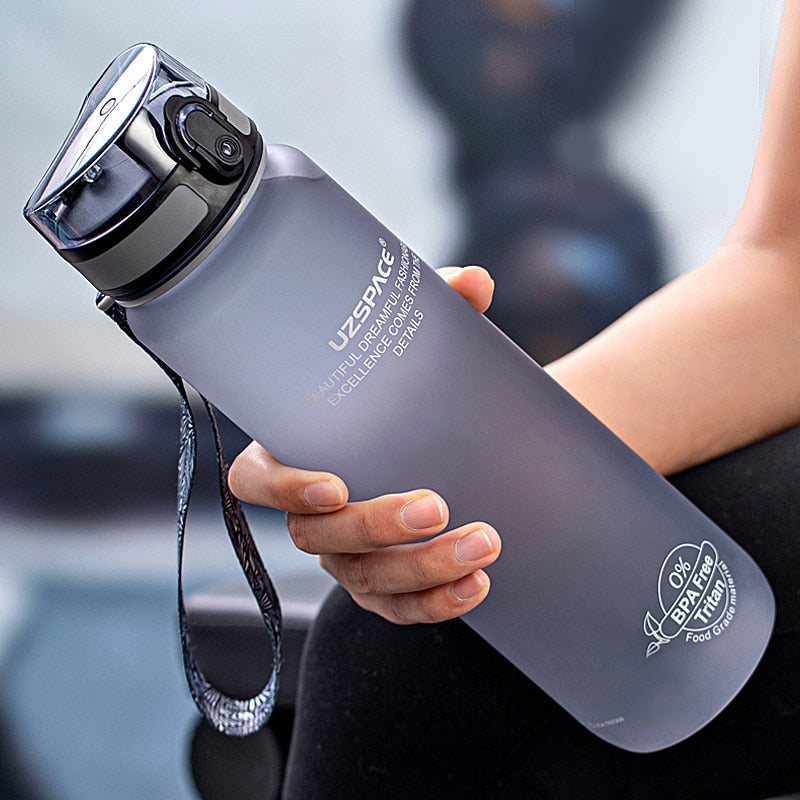 High Quality Water Bottle 500ML 1000ML BPA Free Leak Proof Eco Friendly - activesportslife