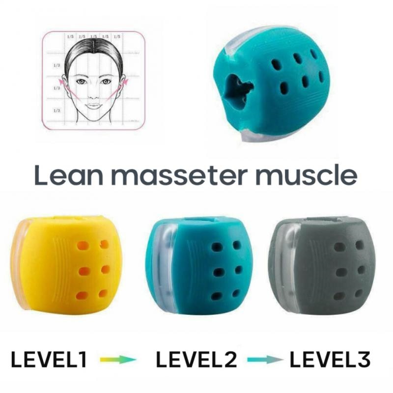 Jaw Exerciser Stress Ball for Slimmer and Defined Face Chin - activesportslife