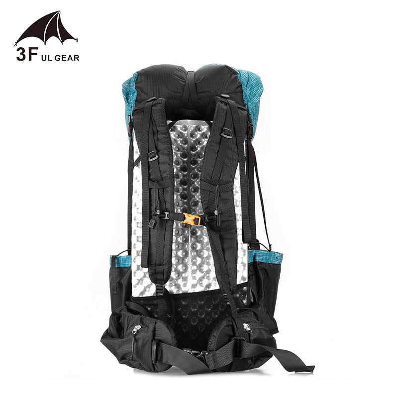 3F UL GEAR Water-resistant Hiking Backpack Lightweight Camping Pack 40+16L - activesportslife