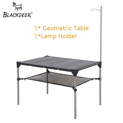 BLACKDEER Outdoor Camping Desk Aluminum Alloy Folding Table Portable Lightweight Rain-Proof Detachable - activesportslife