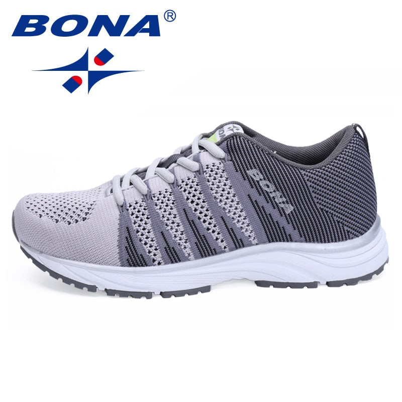 BONA New Style Women Running Shoes Outdoor Walking Jogging Sneakers Lace Up Mesh soft - activesportslife