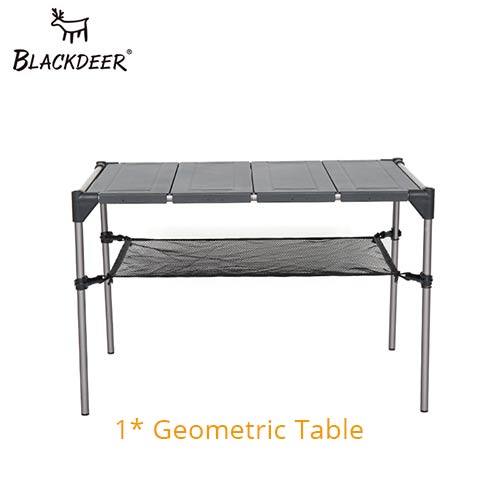 BLACKDEER Outdoor Camping Desk Aluminum Alloy Folding Table Portable Lightweight Rain-Proof Detachable - activesportslife