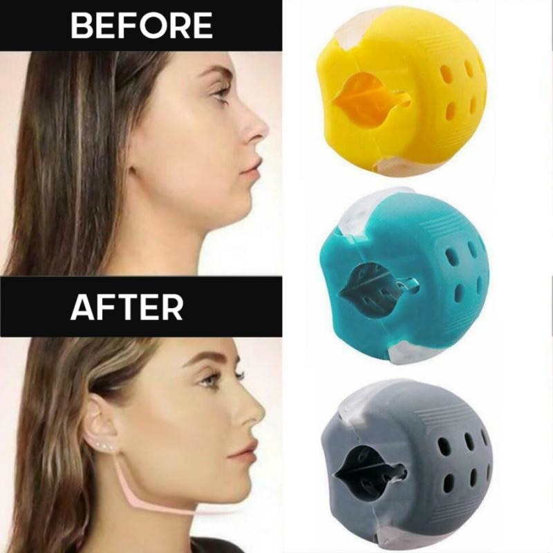 Jaw Exerciser Stress Ball for Slimmer and Defined Face Chin - activesportslife