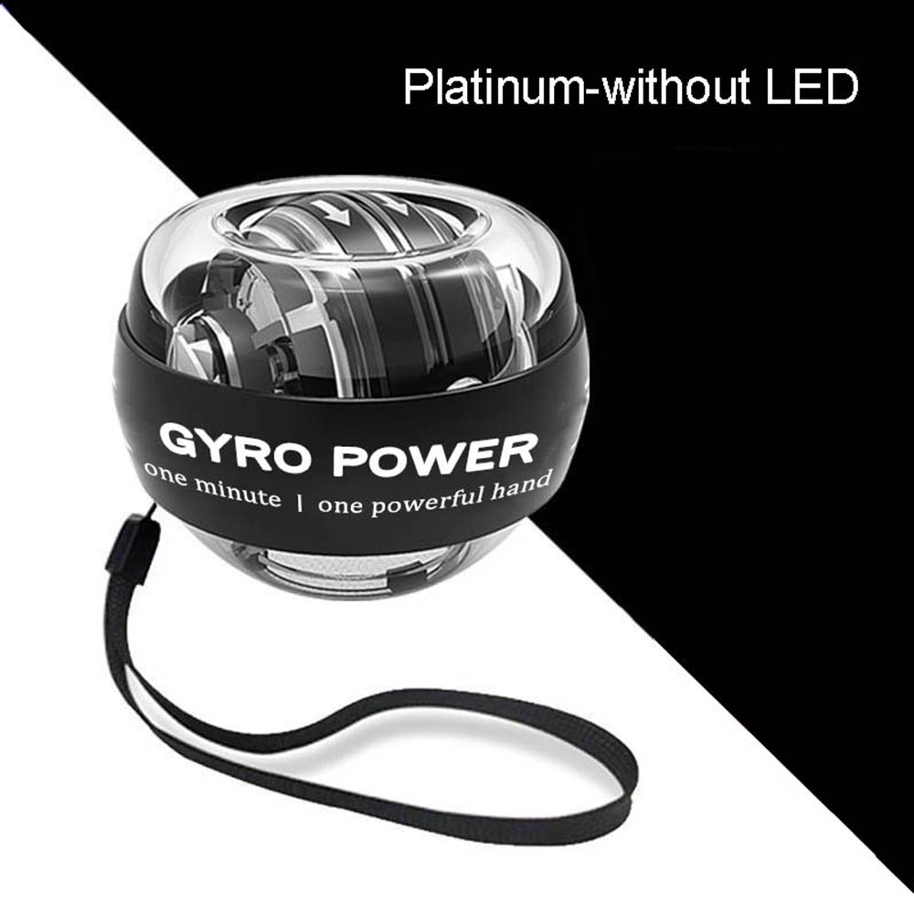 LED Gyroscopic Powerball Wrist Arm Hand Muscle Force Trainer Autostart - activesportslife