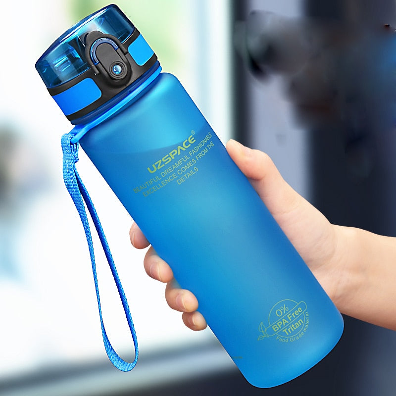 High Quality Water Bottle 500ML 1000ML BPA Free Leak Proof Eco Friendly - activesportslife