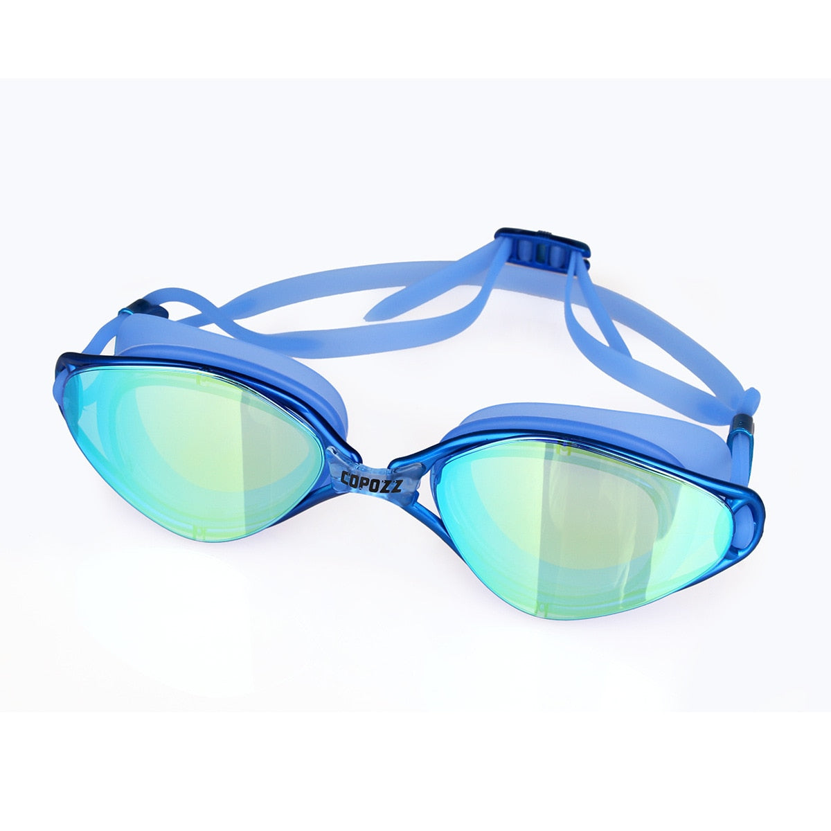 High-definition waterproof anti-fog anti-uv plating swim goggles - activesportslife