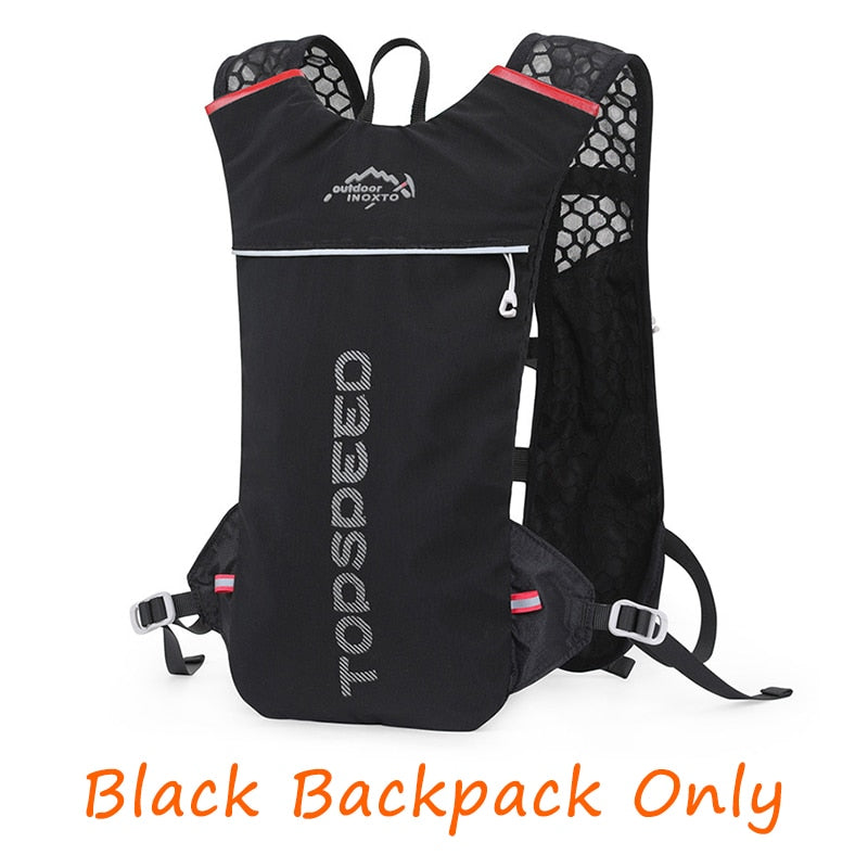 Ultra Lightweight Trail Running Backpack Outdoor Sport Cycling Hydration Vest Pack Rucksack Bag 1.5L Water Bag - activesportslife