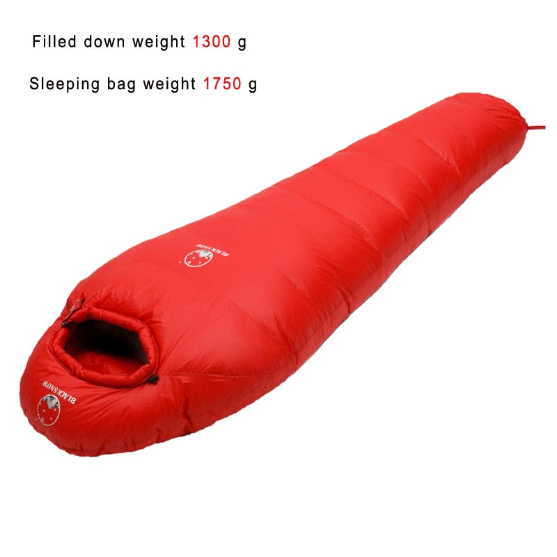 BlackSnow Adult Sleeping Bag Fit for Winter Thermal 4 Kinds of Thickness Camping Travel - activesportslife