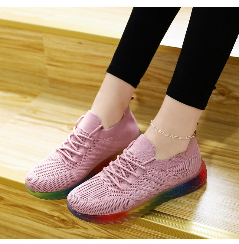 Tenis Feminino Women Tennis Shoes Ladies Sneakers Athletic Jogging Trainers Sport Shoes - activesportslife