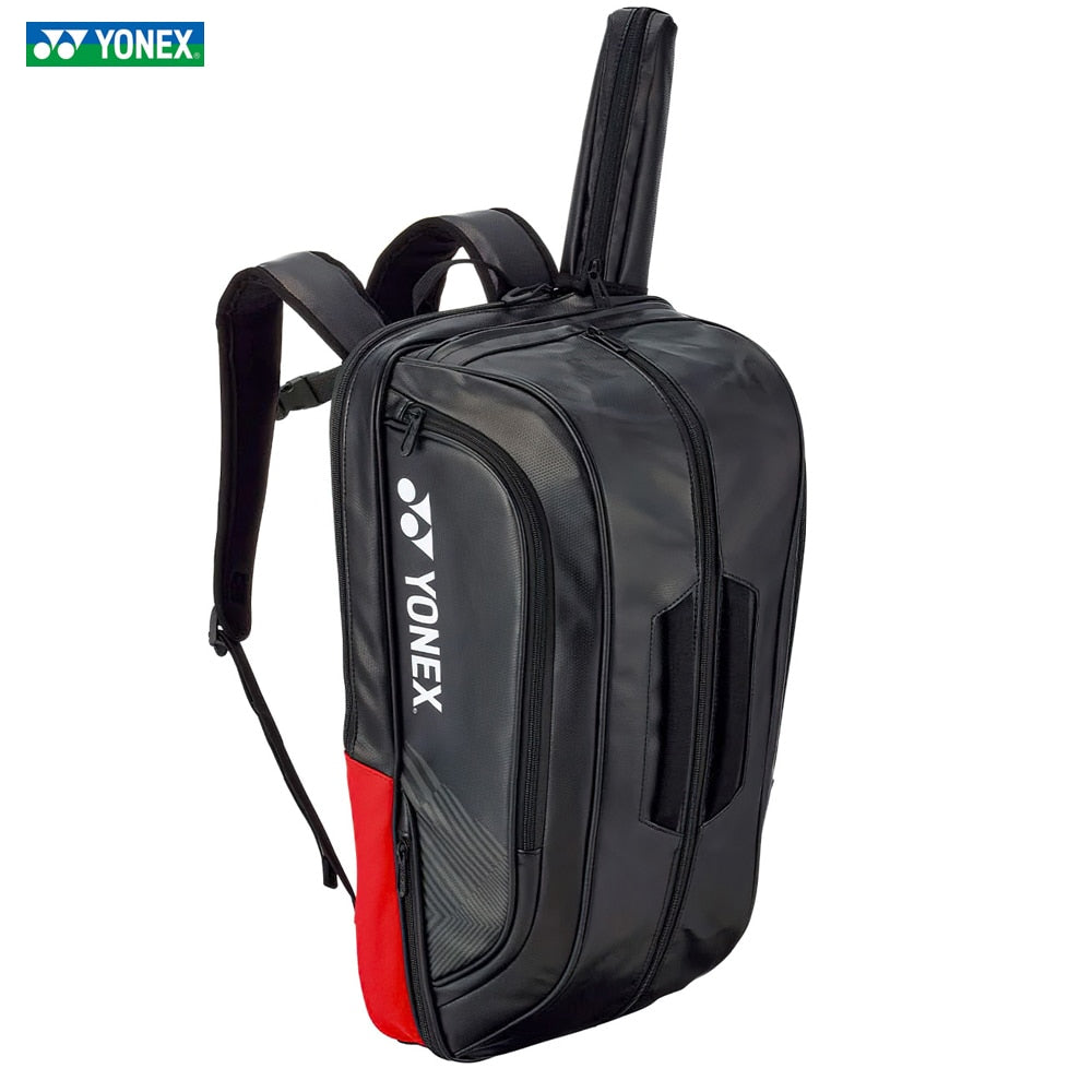 YONEX Superior Standard Badminton Racquet Bag Leather Tournament Tennis Shoulder Bag - activesportslife