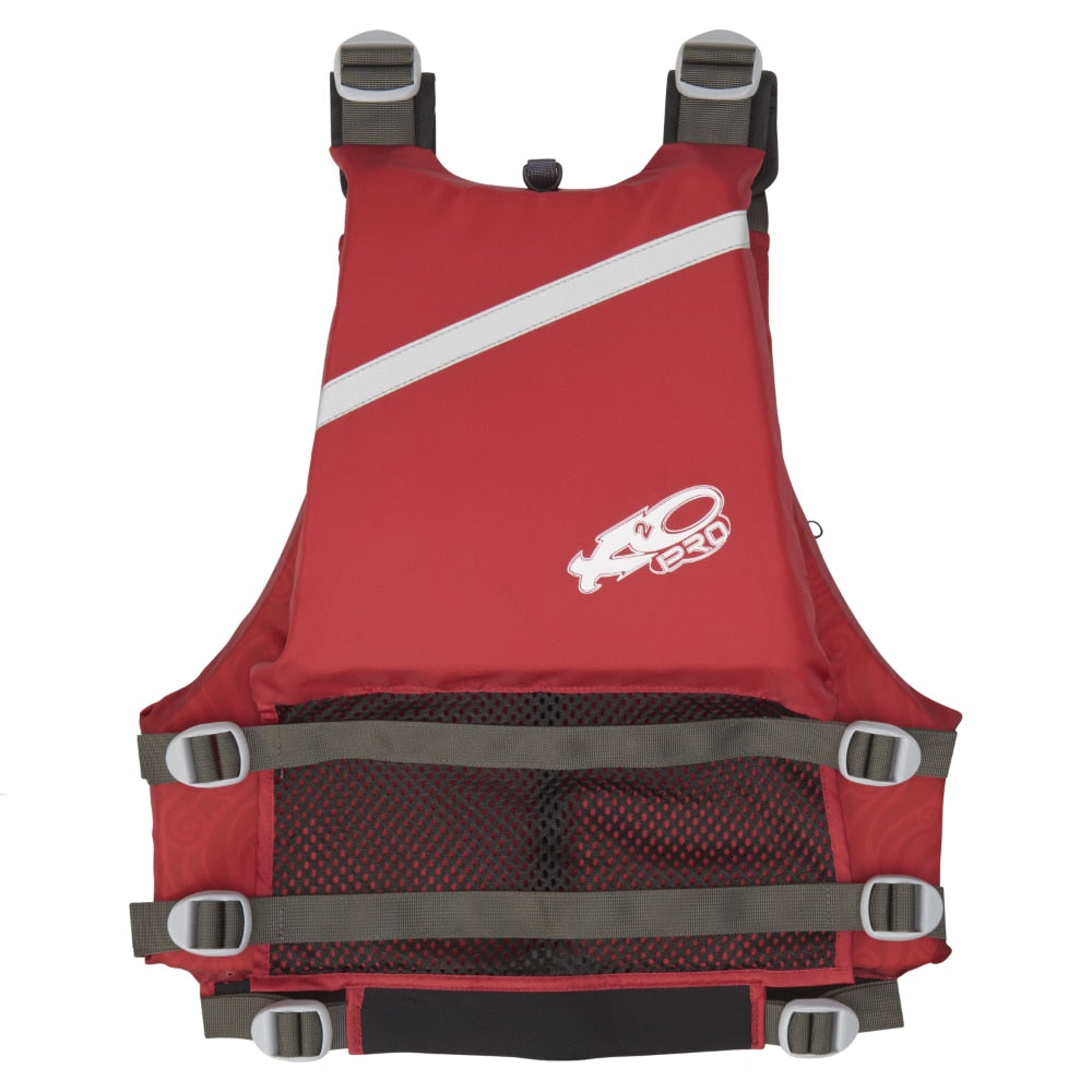 Kayak Deluxe Life Vest and Jacket RED - activesportslife