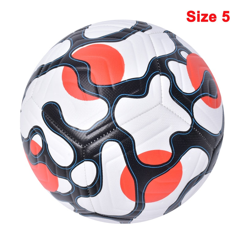 Newest Soccer Ball Standard Size 5 Size 4 Machine-Stitched Soccer Ball PU Sports - activesportslife