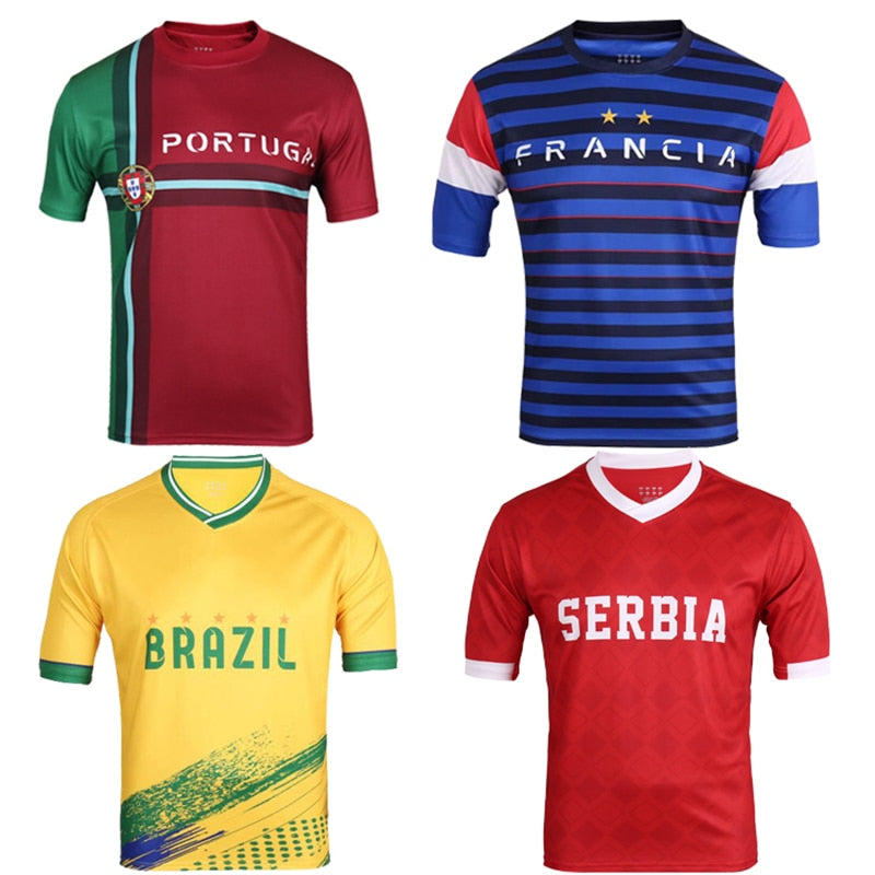 Men's Custom National Soccer Team Jersey - activesportslife