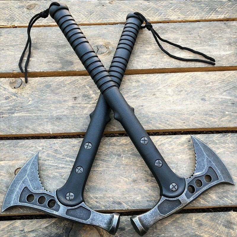 Survival Camping Axe Foldable Tactical Axe Multi Tool Emergency Gear Outdoor Tomahawk Wild Hatchet AX - activesportslife