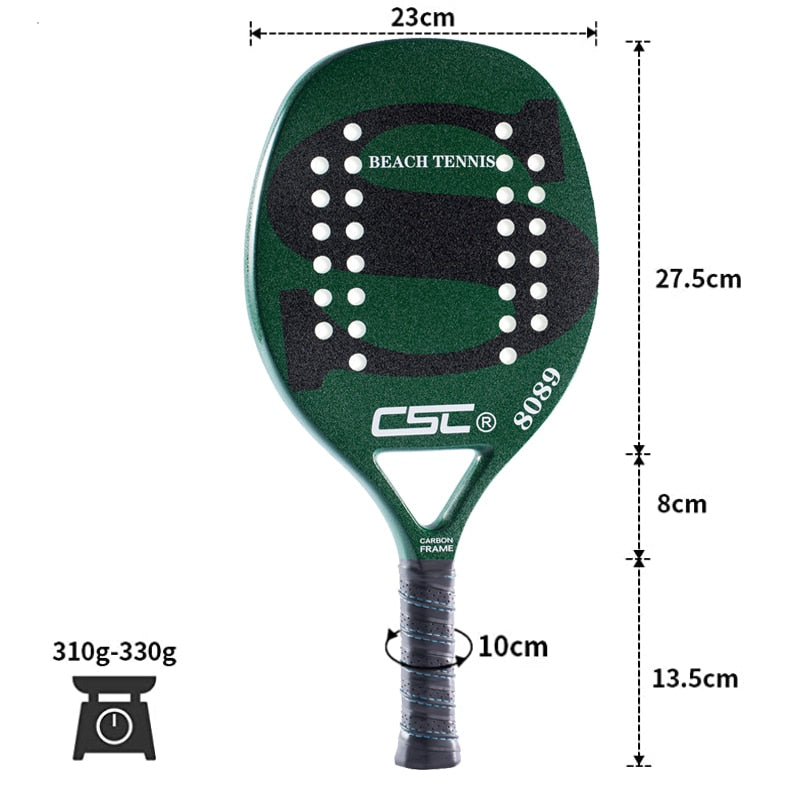 Professional Carbon and Glass Fiber Tennis Racket With Bag - activesportslife