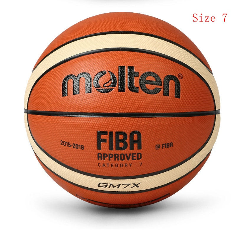 2022 Molten Basketball Ball PU Material Size 7/6/5 Outdoor Indoor Match - activesportslife