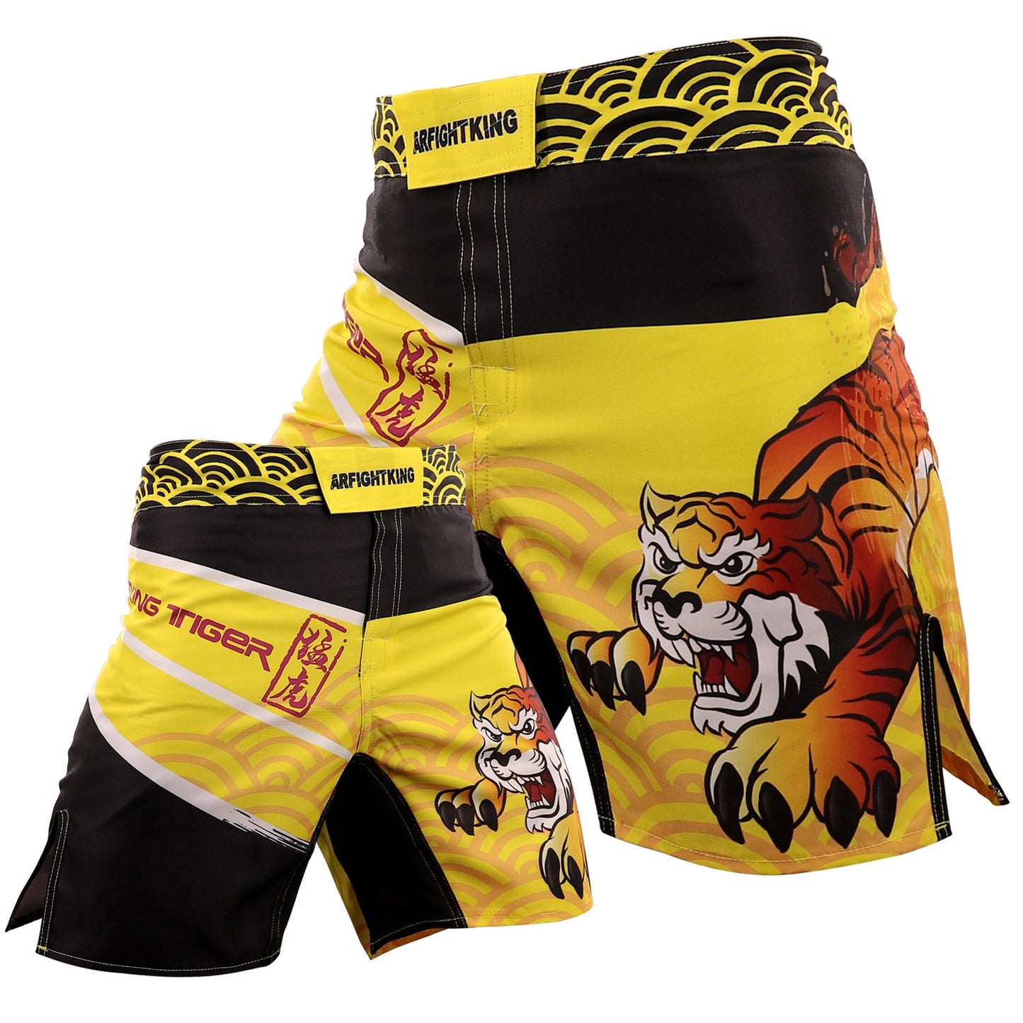 MMA Shorts Tiger Muay Thai Pants Mixed Martial Arts Jiu-jitsu Grappling Sparring Kickboxing Boxing Training Shorts - activesportslife