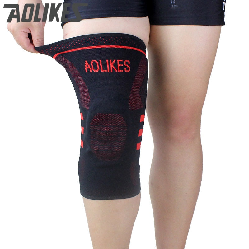 Basketball Knee Brace Compression knee Support Sleeve Injury Recovery - activesportslife