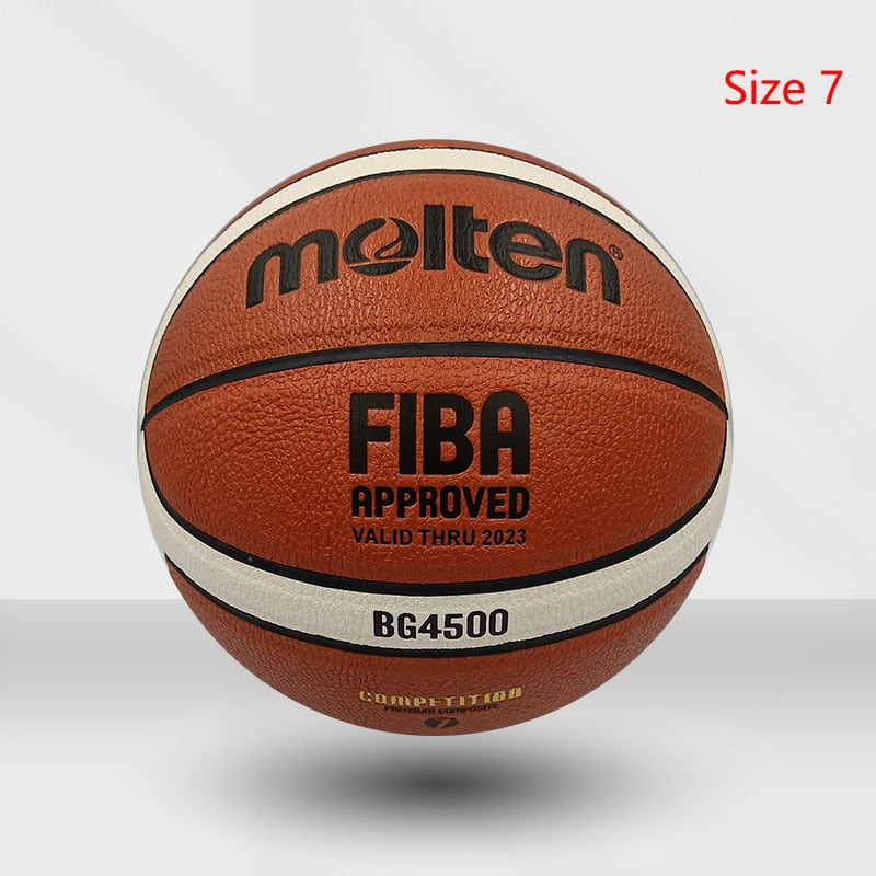 Molten Basketball Ball Official Size 7/6/5 PU Leather Outdoor Indoor - activesportslife