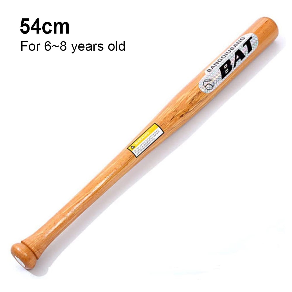 54cm 64cm 74cm 84cm Solid Wood Baseball Bat Professional Hardwood - activesportslife